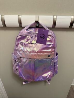 Iris & Rainbow Galaxy Backpack